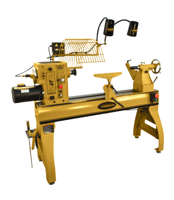 Powermatic 4224B 24 x 42 EVS Woodworking Lathe with Lamp Kit
